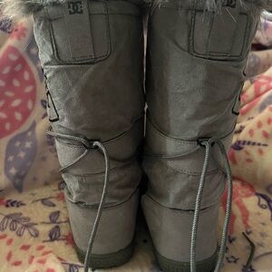 DC Gray Winter & Rain Boots